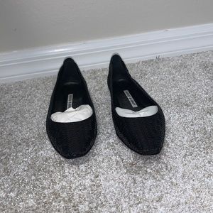 Manolo Blahnik Black Flats!